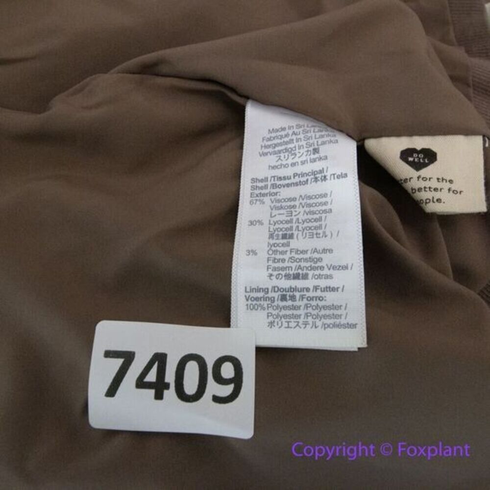 New! Madewell Drapeweave Caldwell Double Breasted Blaze‎ in taupe, size S - Picture 12 of 13